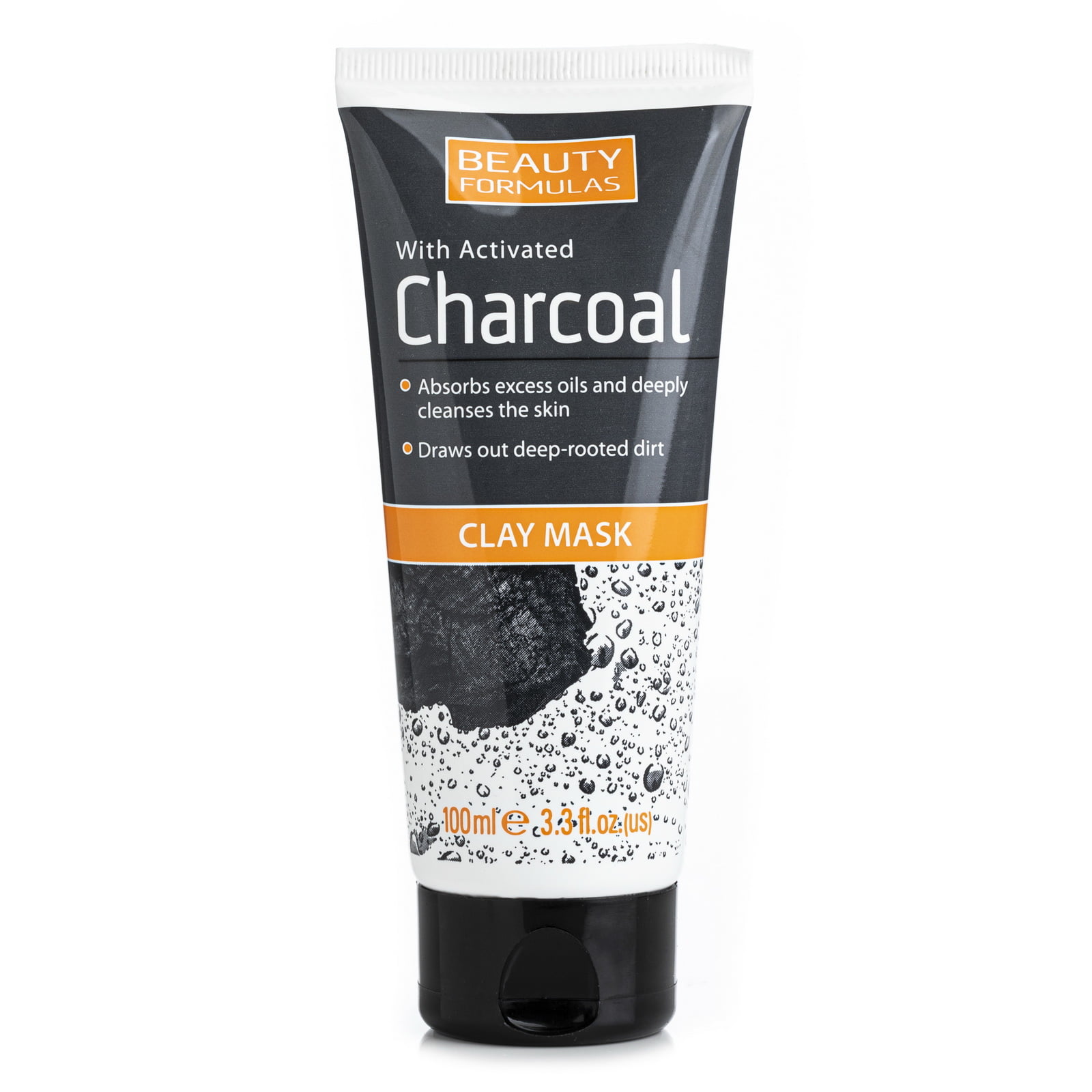 BEAUTY FORMULAS ACTIVATED CHARCOAL CLAY MASK 100ML - Plambat ...